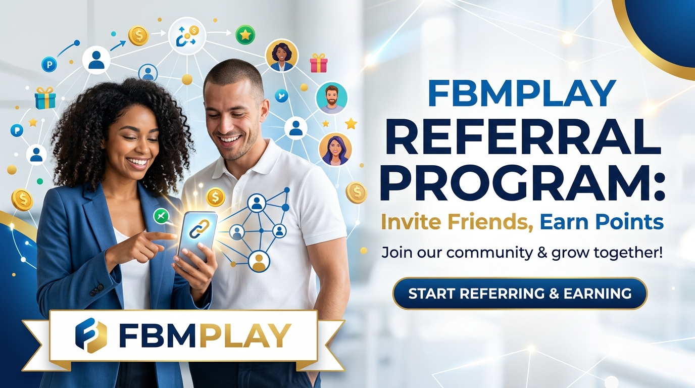 FBMPLAY Referral Program: Invite Friends, Earn Points