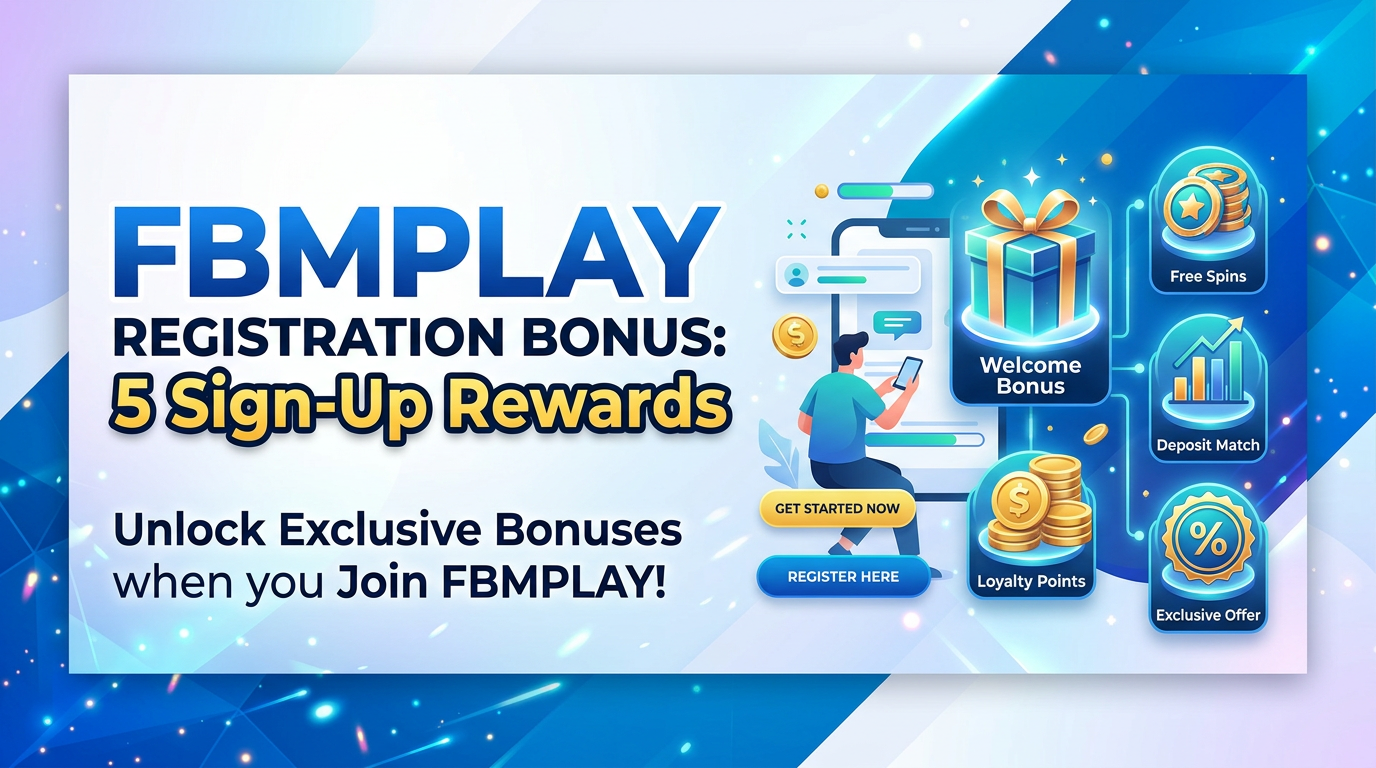 FBMPLAY Registration Bonus: 5 Sign-Up Rewards