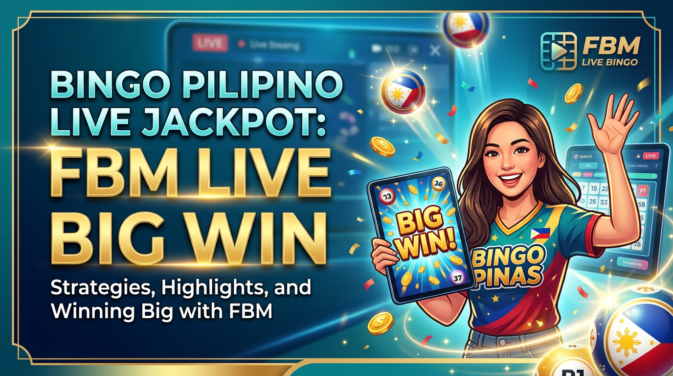 Bingo Pilipino Live Jackpot: FBM Live Bingo Big Win