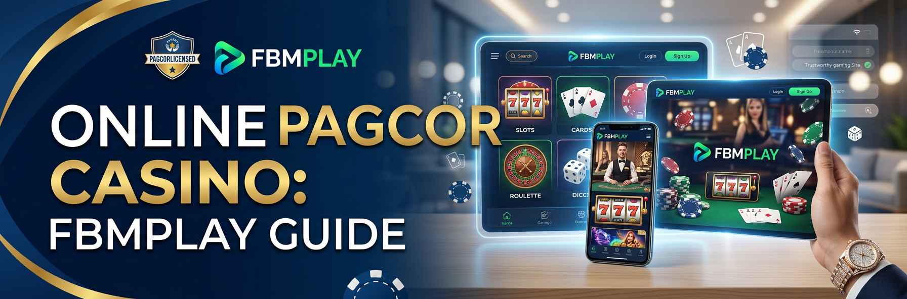 What Is an Online PAGCOR Casino in the Philippines? FBMPLAY Explained