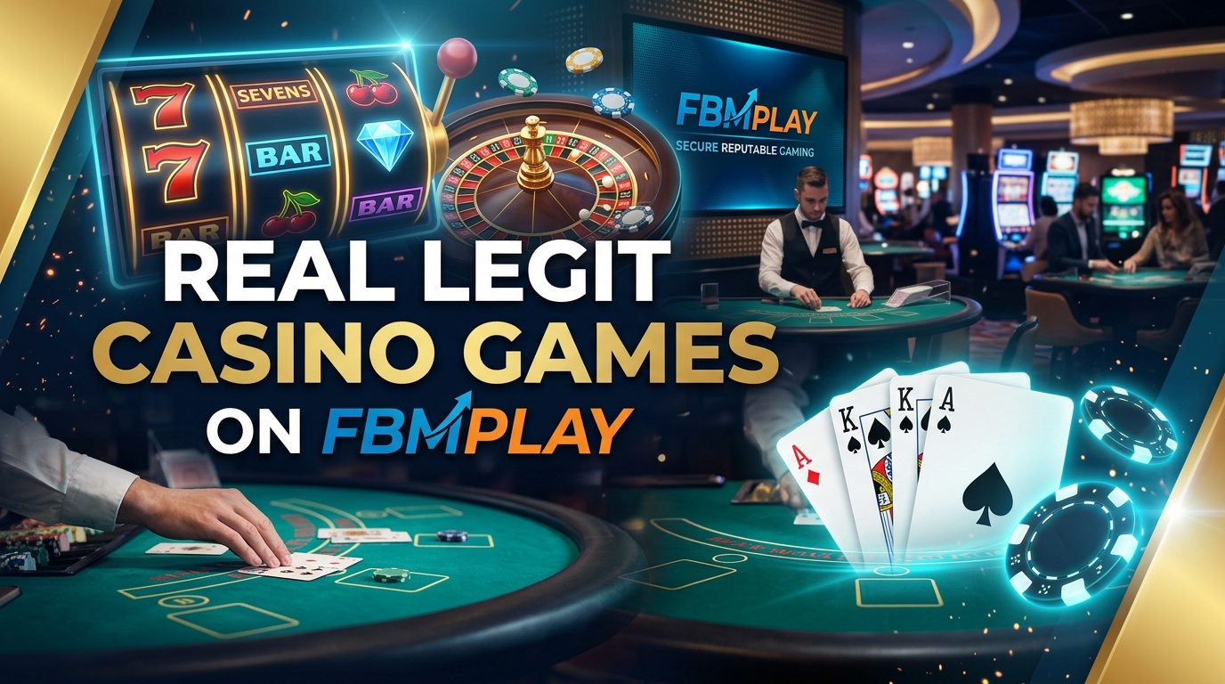 Real Legit Casino Games in the Philippines: Play on FBMPLAY