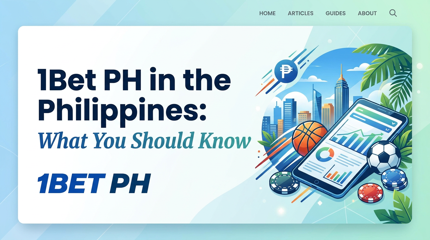 1Bet PH in the Philippines: What You Should Know