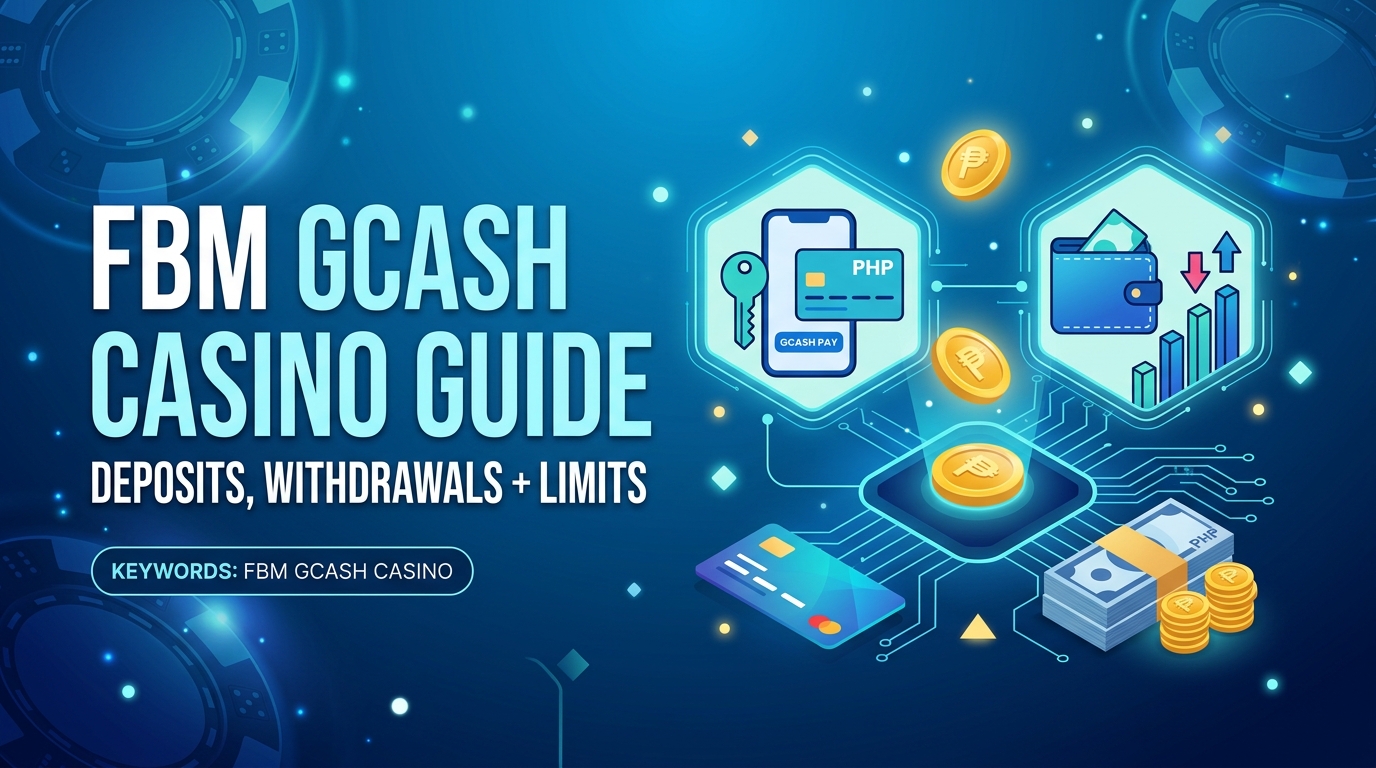 FBM GCash Casino Guide: Deposits, Withdrawals + Limits