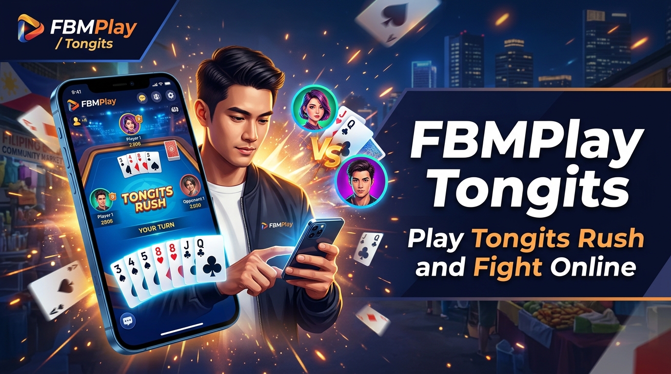 FBMPlay Tongits: Play Tongits Rush and Fight Online