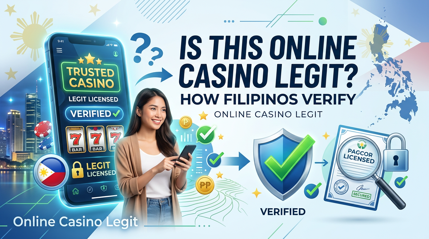 Is This Online Casino Legit? How Filipinos Verify