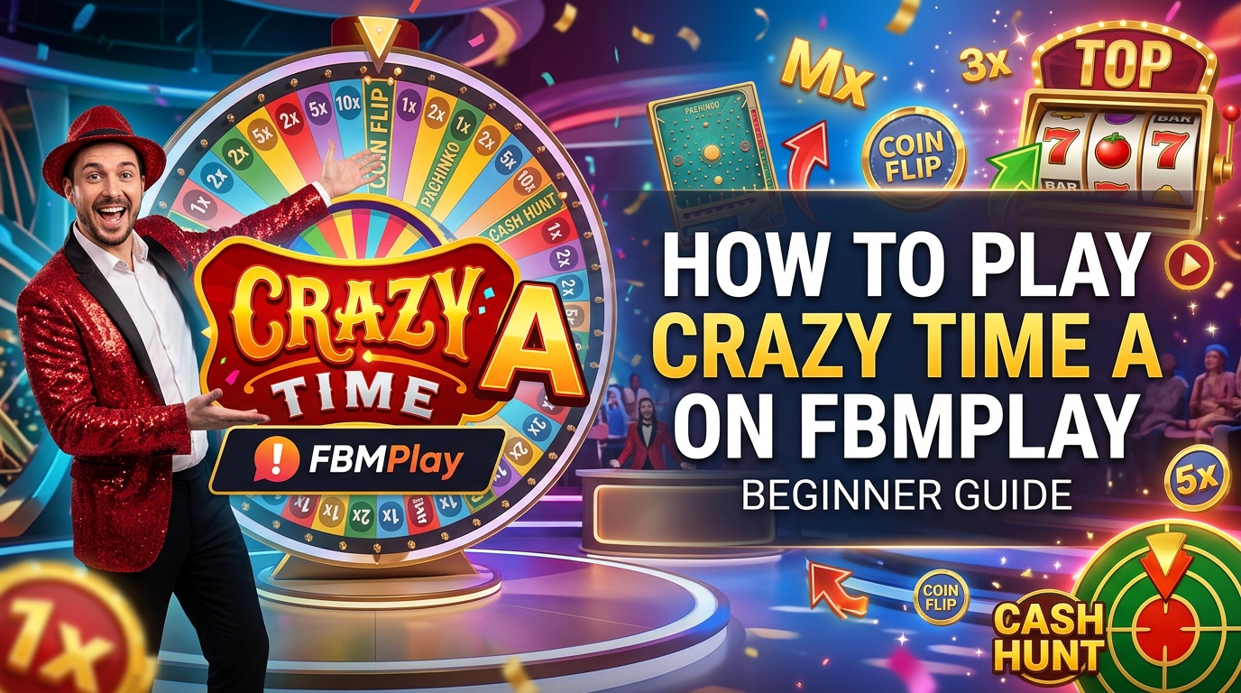 How to Play Crazy Time A on FBMPlay: Beginner Guide