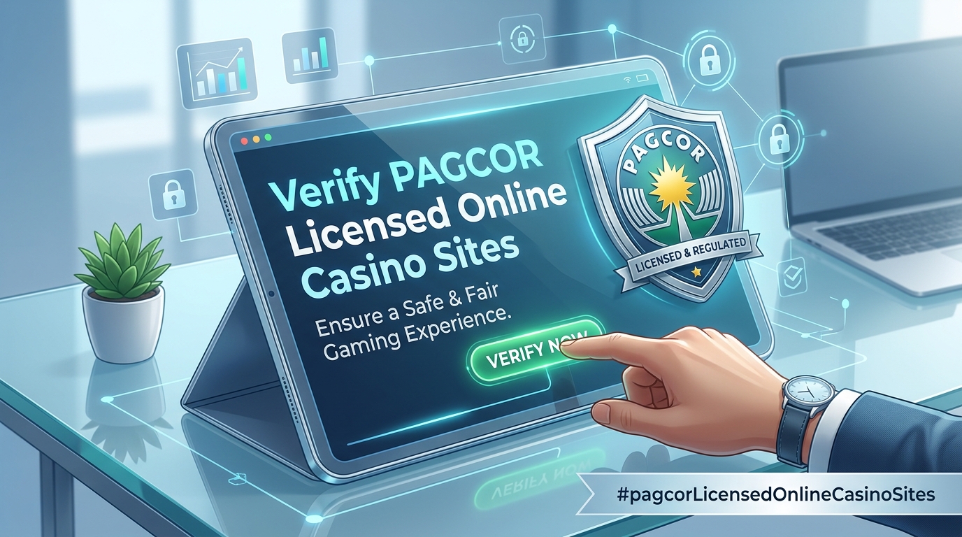 Verify PAGCOR Licensed Online Casino Sites