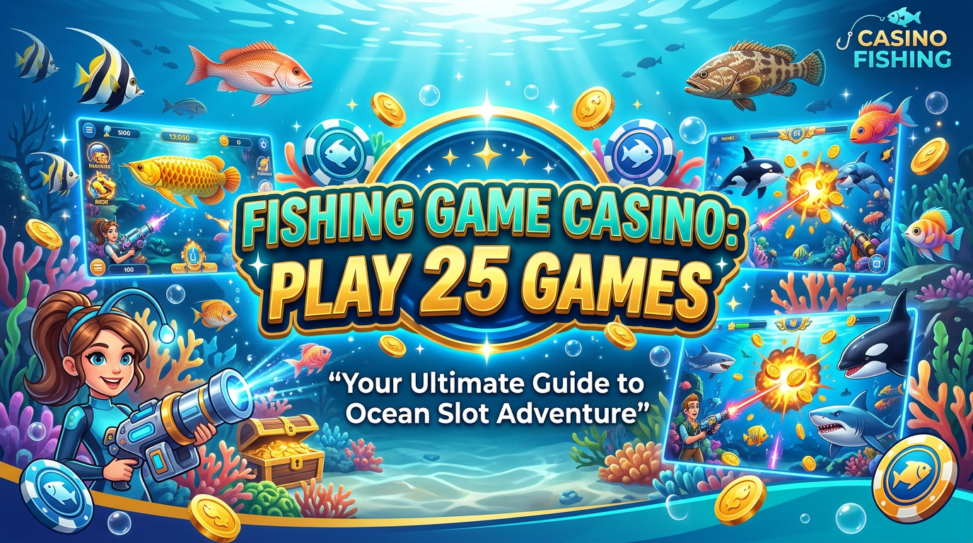 Fishing Game Casino: Play 25 Games