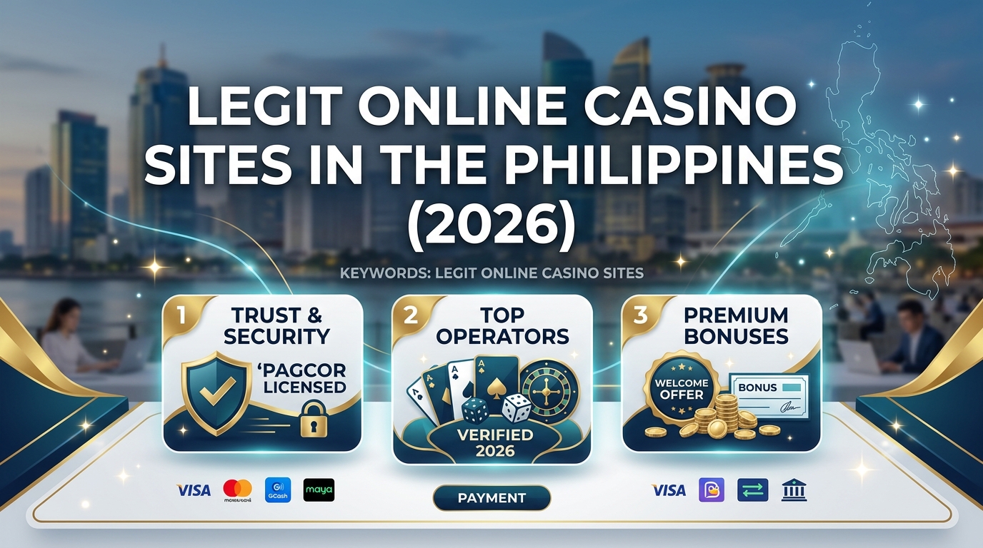 Legit Online Casino Sites in the Philippines (2026)