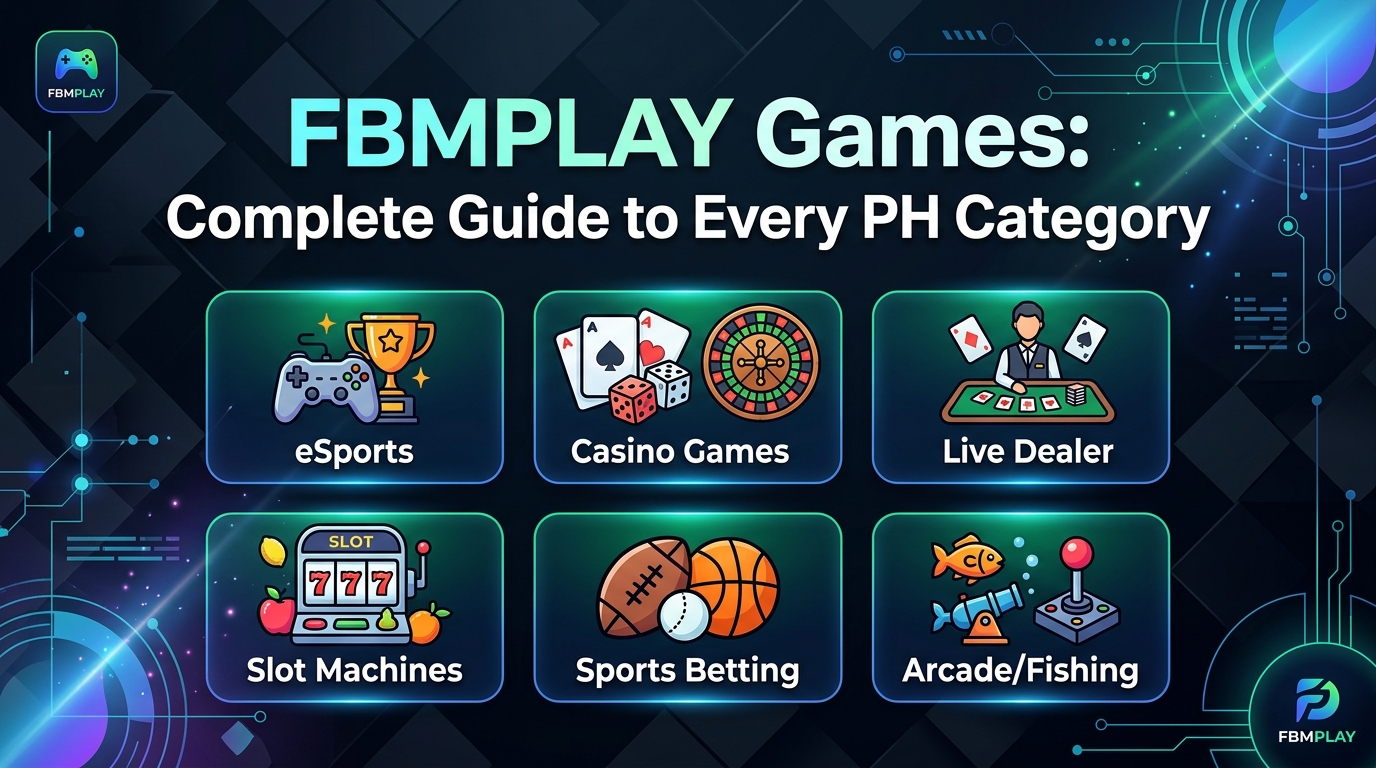 FBMPLAY Games Philippines: Slots, Live Casino, Poker and More