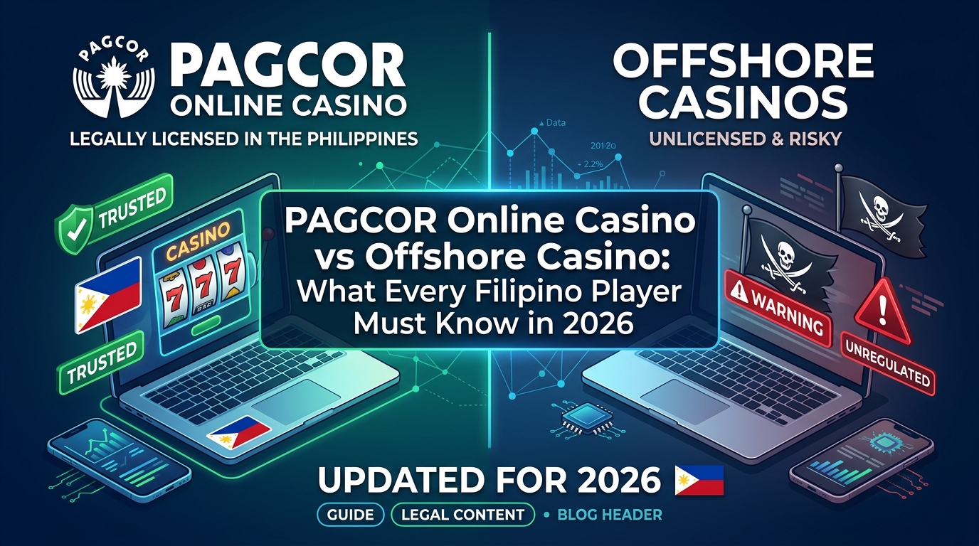 PAGCOR Online Casino vs Offshore: Key Differences 2026