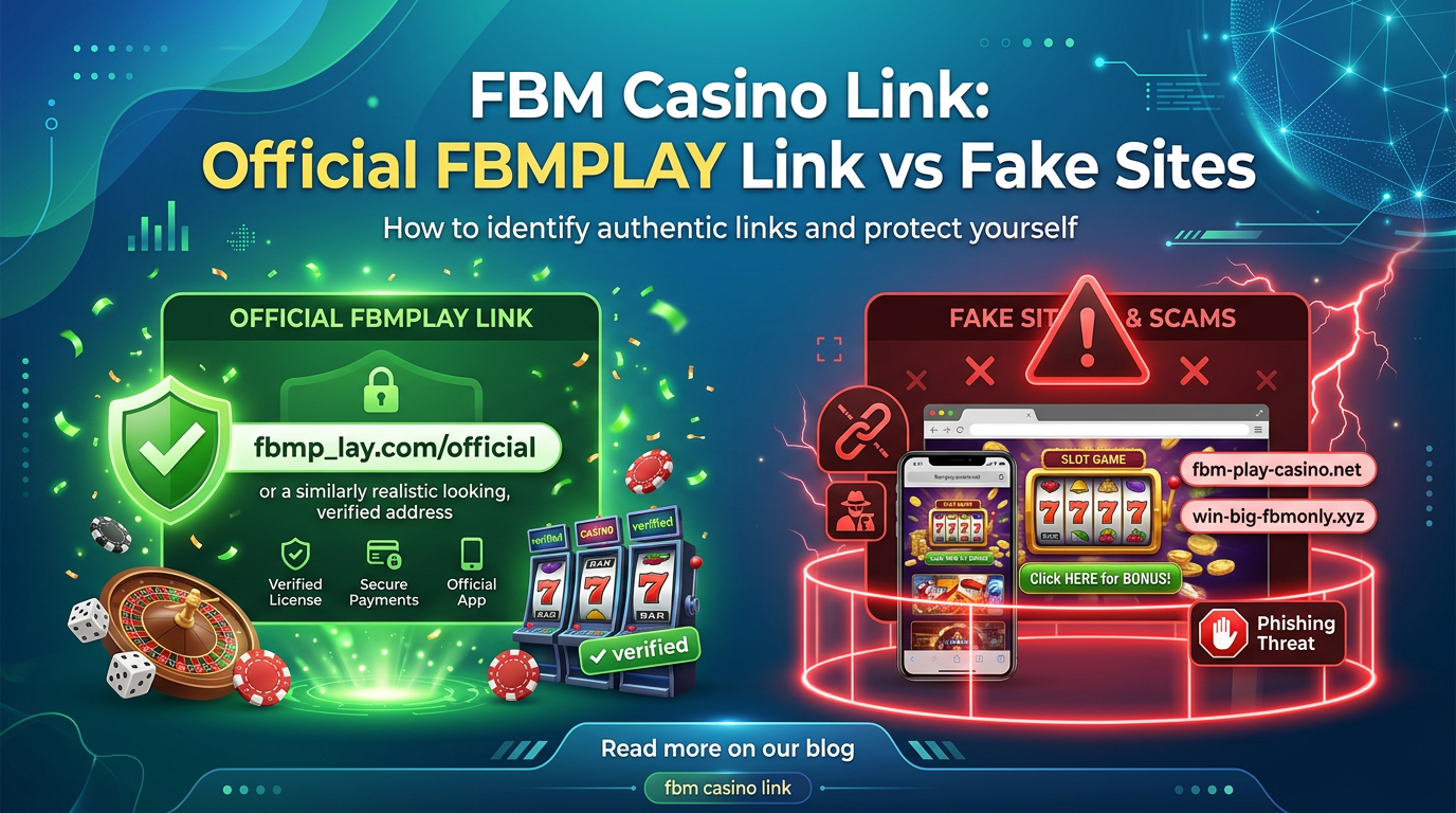 FBM Casino Link: Official FBMPLAY Link vs Fake Sites
