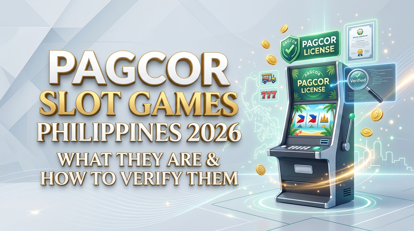 PAGCOR Slot Games Philippines 2026: How to Verify Them