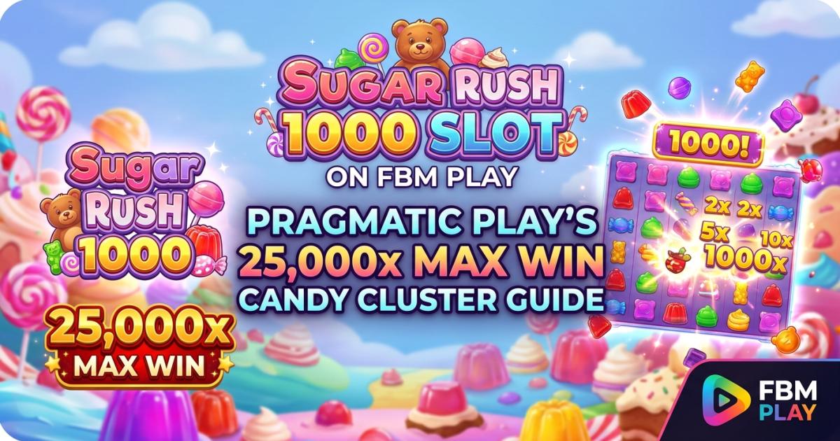 Sugar Rush 1000 Slot on FBM Play: 25,000x Max Win Guide