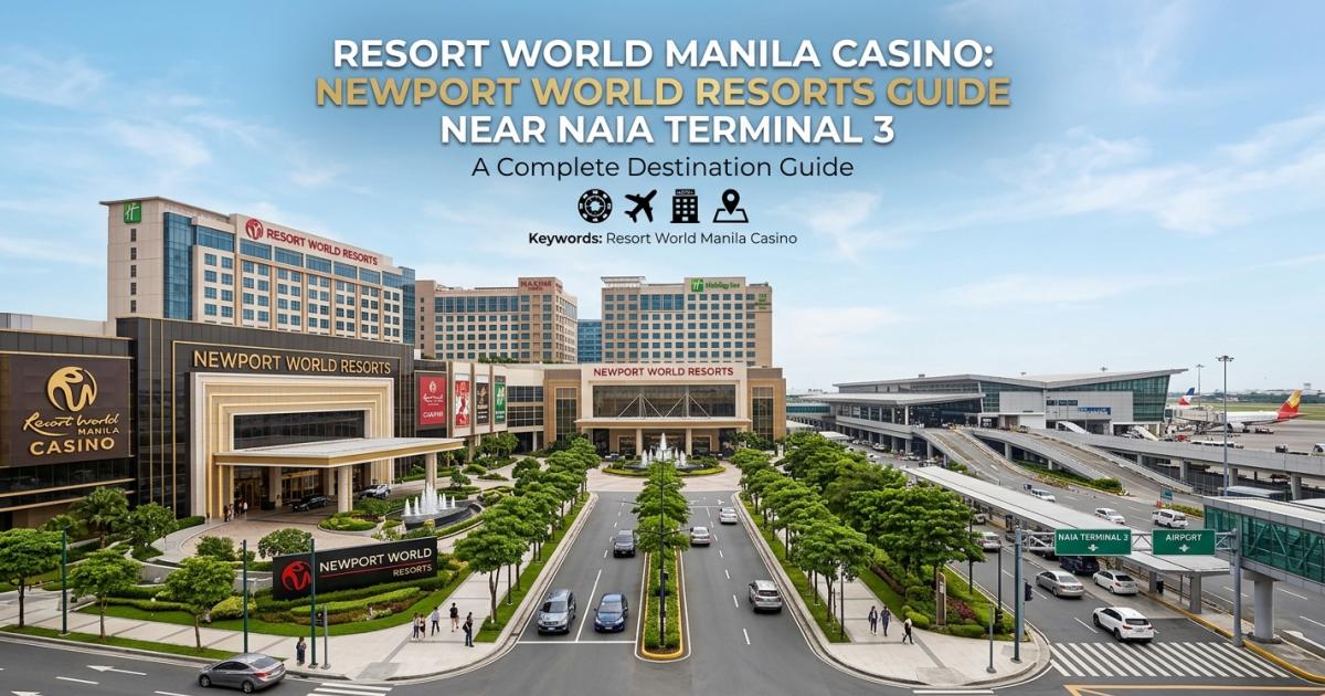 Resort World Manila Casino: Newport World Resorts Guide