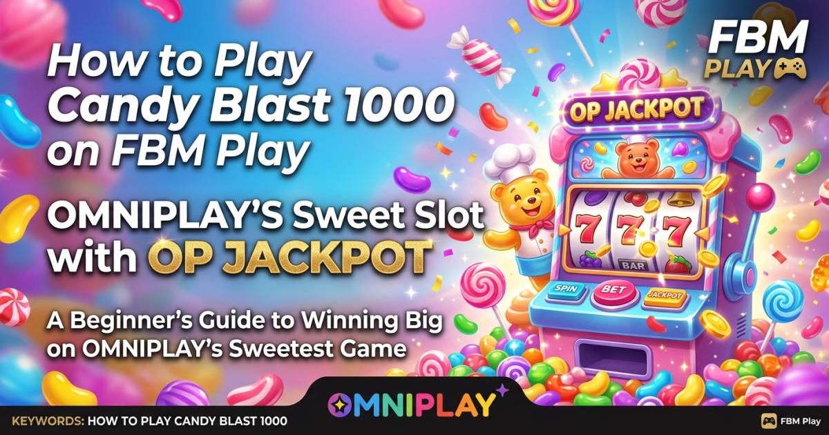 How to Play Candy Blast 1000 on FBM Play: OP JACKPOT