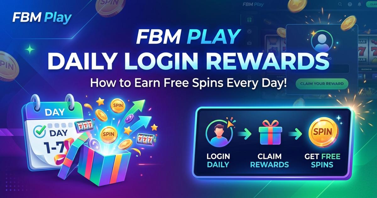 FBM Play Daily Login Rewards: Earn Free Spins Daily